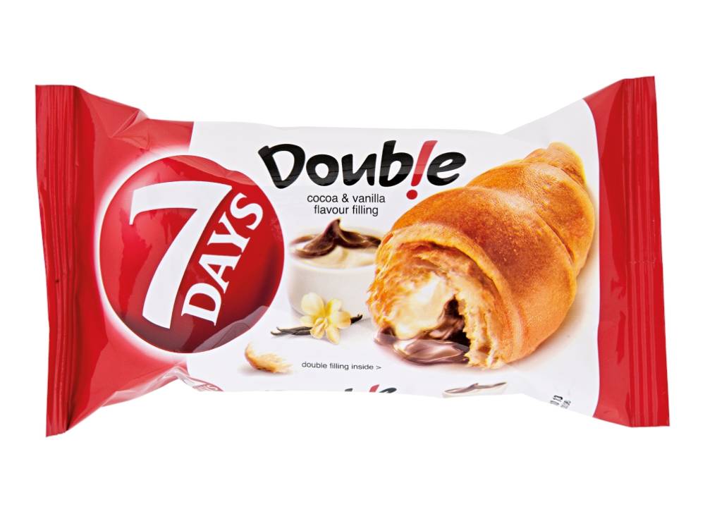 7 Days Croisant Double Kakao Vanilka 60g