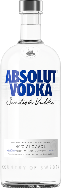 Absolut Vodka 40% 1l