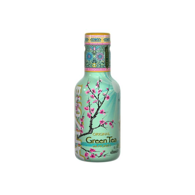 Arizona Green Tea Honey PET 0,45l