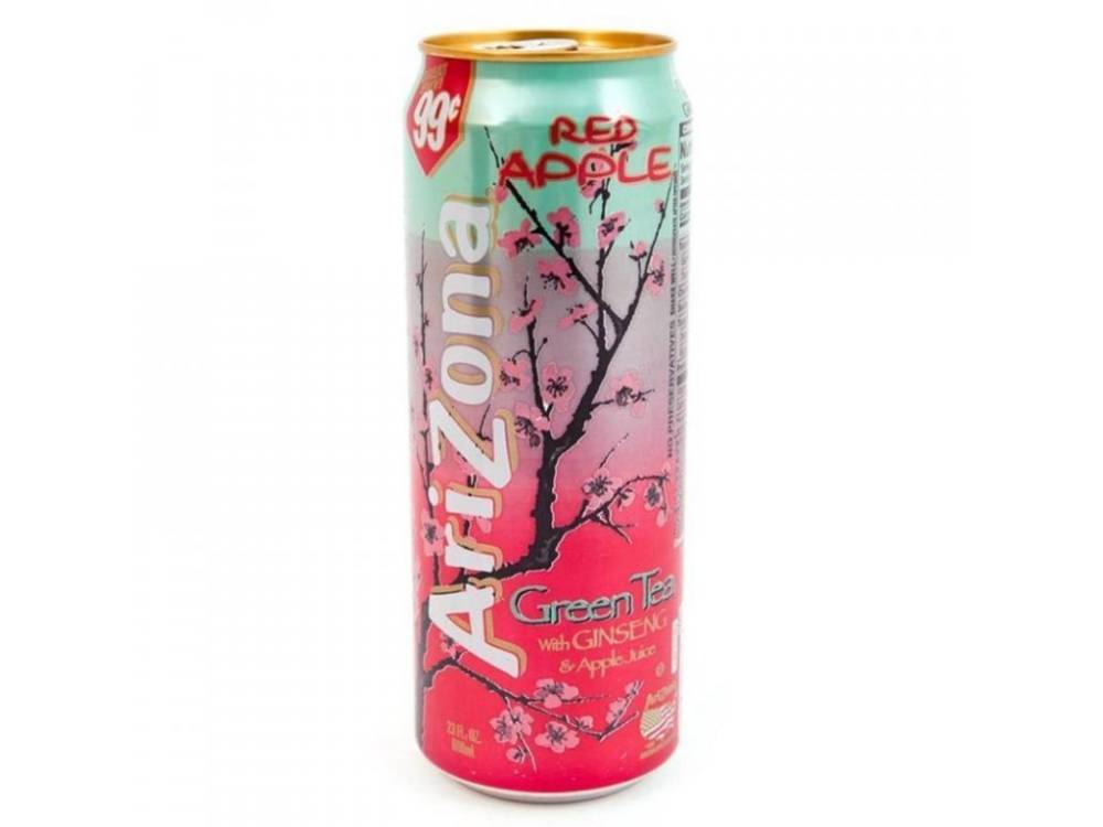 Arizona USA Red Apple Green Tea 0,68l