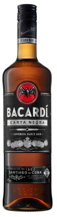 Bacardi Carta Negra 37,5% 1l