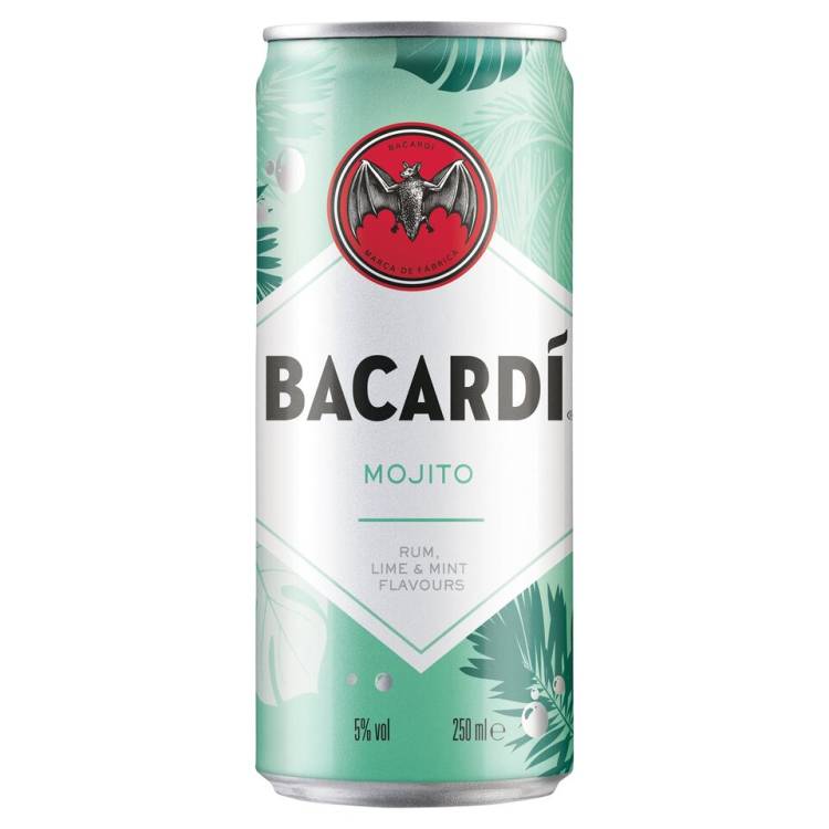Bacardi & Mojito 5% PLECH