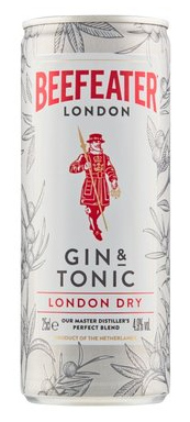 Beefeater Gin Tonic 4,9% 0,25l