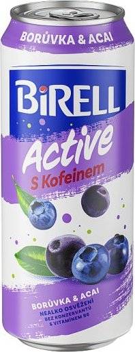 Birell Active Kofein Borůvka Acai 0,5l
