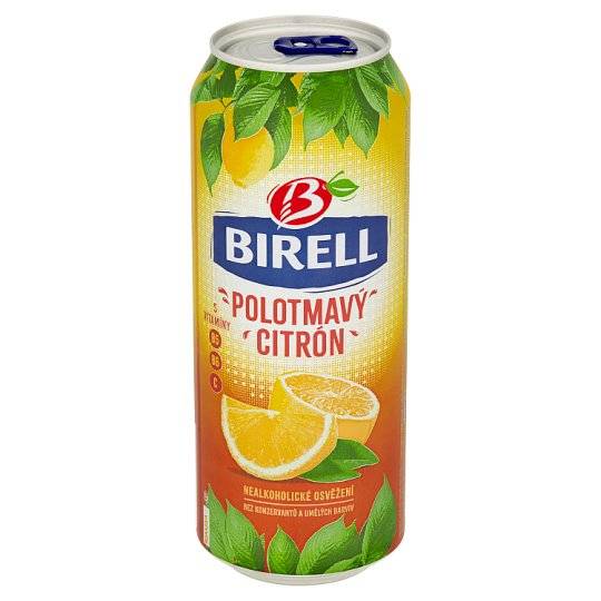 Birell Polotmavý Citron 0,5l