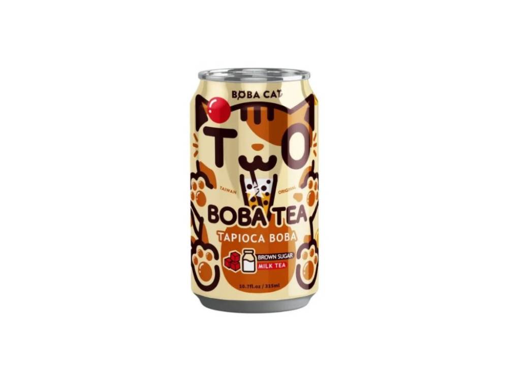 Boba Cat Brown Sugar Bubble Tea 0,315l