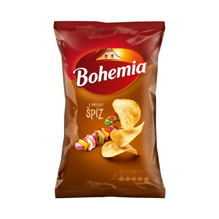Bohemia Chips Špíz 70g