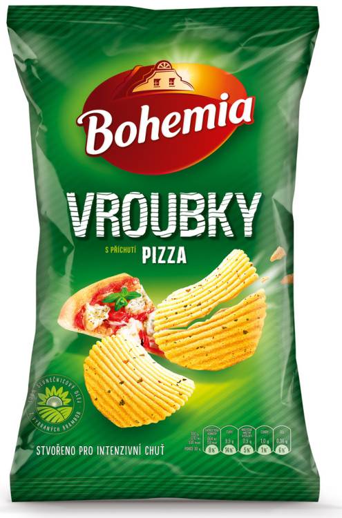 Bohemia Chips Vroubky Pizza 130g