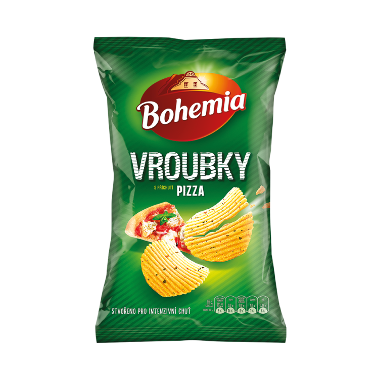 Bohemia Chips Vroubky Pizza 65g