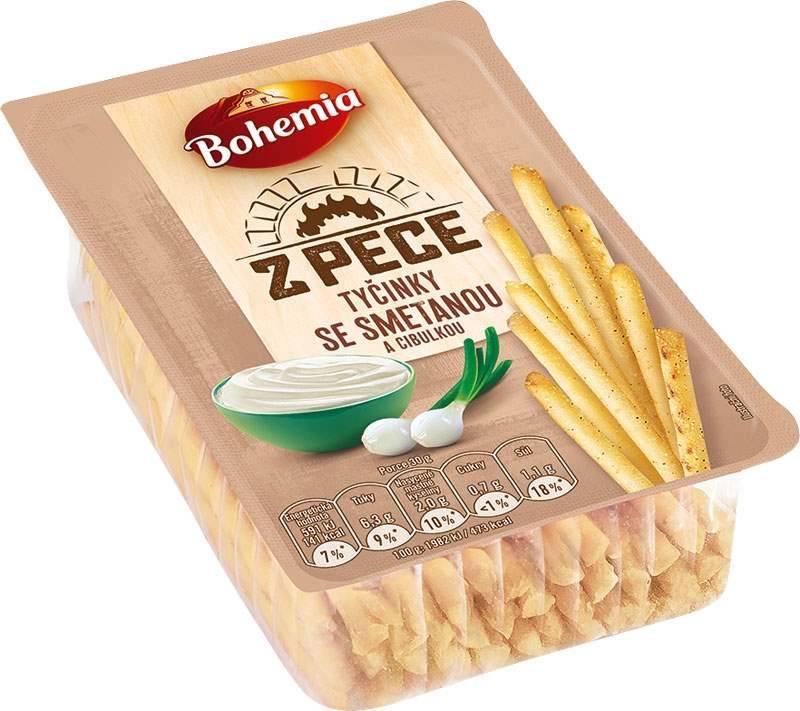 Bohemia Tyčinky Z Pece Smetanové S Cibulkou 80g