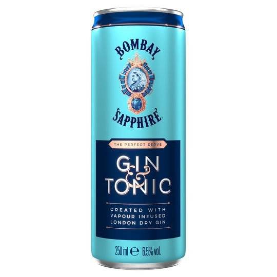 Bombay Sapphire Tonic PLECH 0,25l