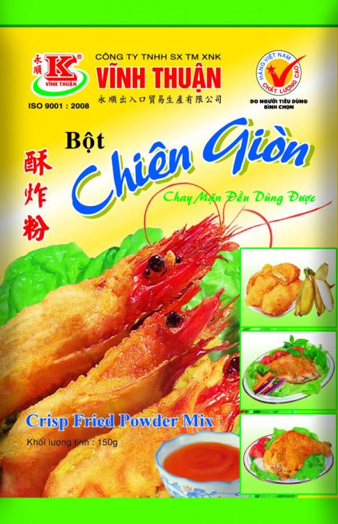 Bot Chien Gion Mouka 150g