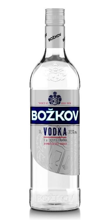 Božkov Vodka 37,5% 1l