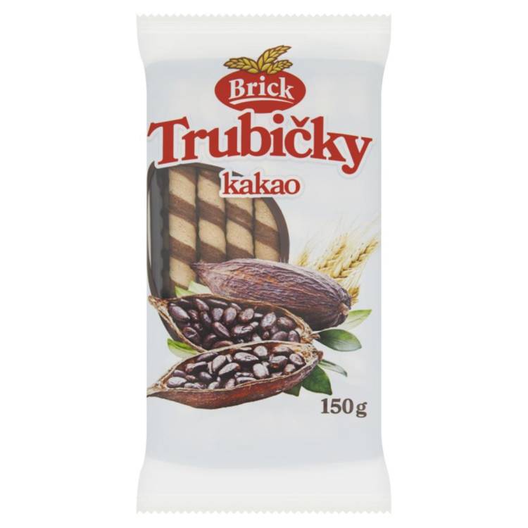 Brick Trubičky Kakao 150g