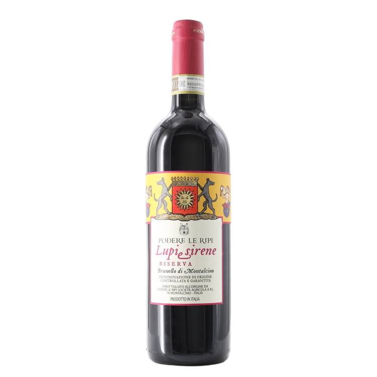 Brunello di Montalcino Riserva Lupi e Sirene Podere Le Ripi Montalcino 2015 0,75l