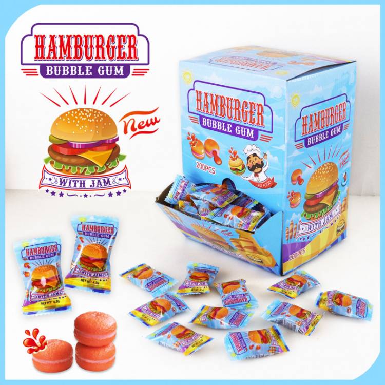 Bubble Gum Hamburger 200x4,5g