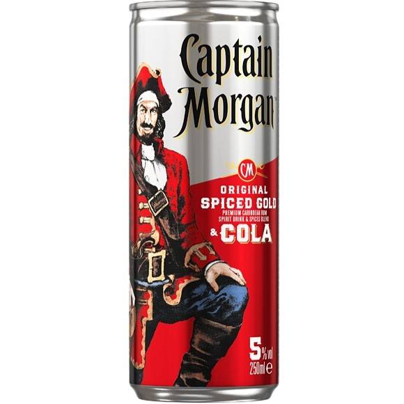Captain Morgan + Cola 0,25l