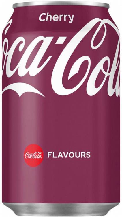 CC Coca Cola Cherry PLECH 0,33l EU