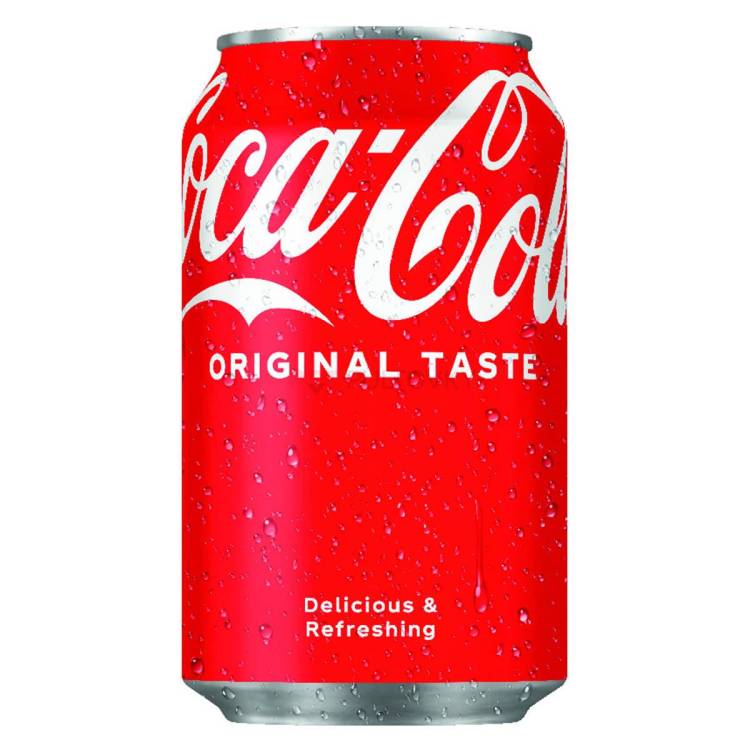 CC Coca Cola PLECH 0,33l EU