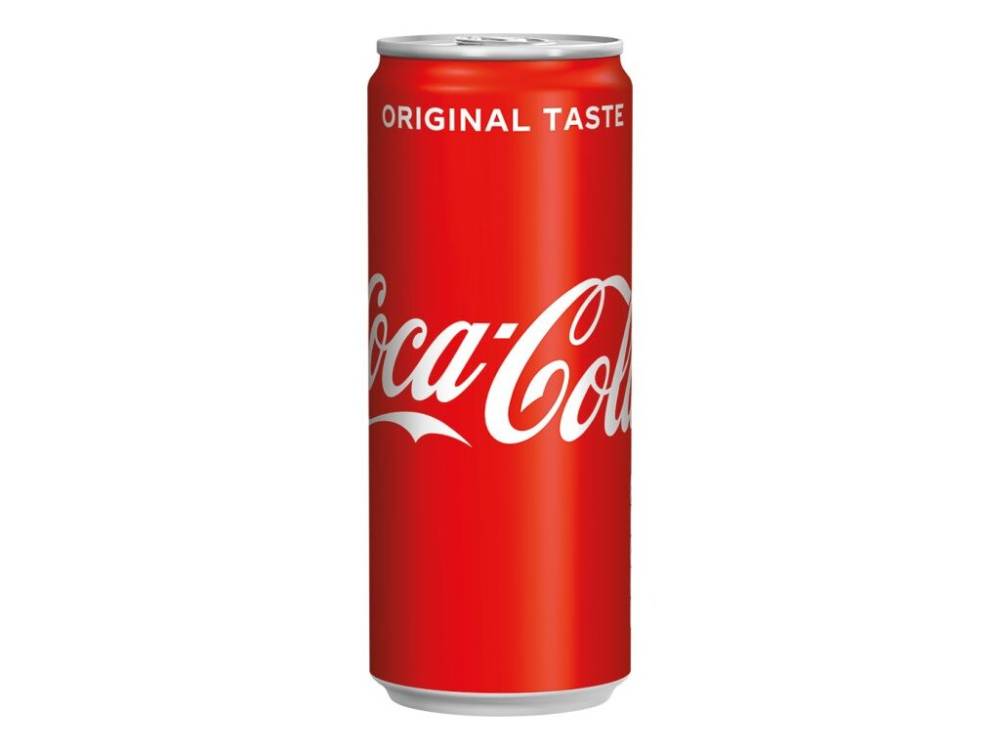CC Coca Cola PLECH 0,33l