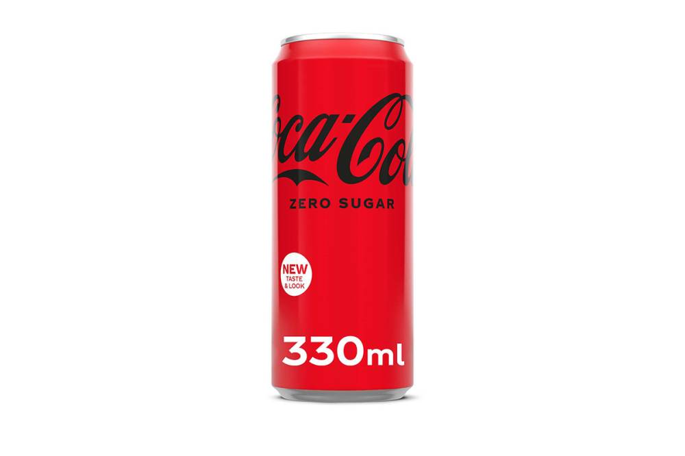 CC Coca Cola Zero PLECH 0,33l EU cao