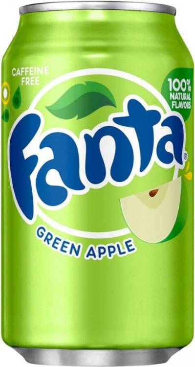 CC Fanta USA Green Apple 0,355l