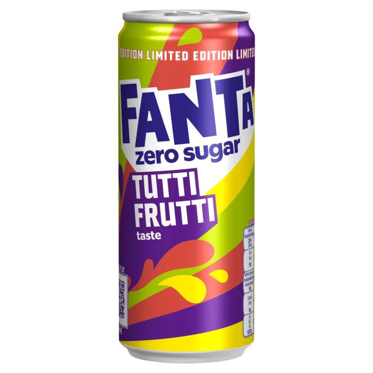 CC Fanta Zero Tutti Frutti 0,33l