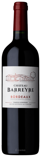 Chateau Barreyre Bordeaux 0,75l