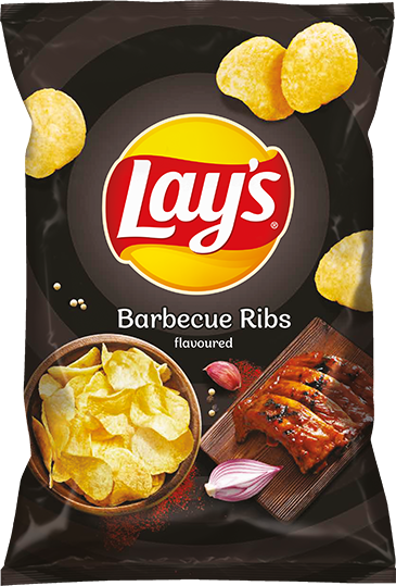 Chips Lays Barbecue Ribs 140g