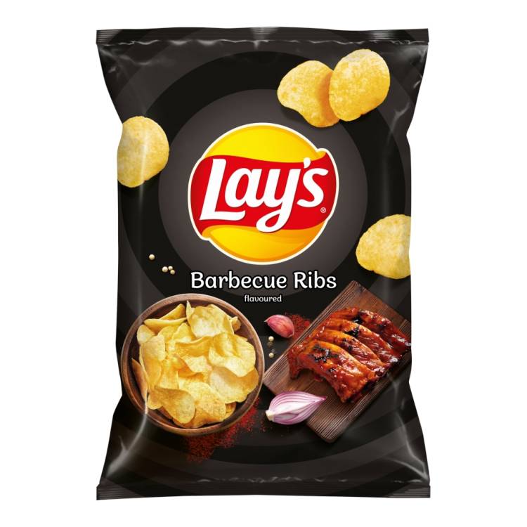 Chips Lays Barbecue Ribs 70g