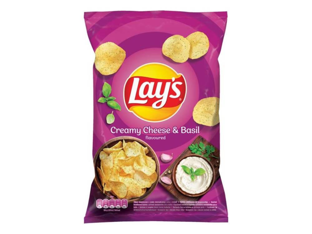 Chips Lays Creamy Cheese Basil 70g