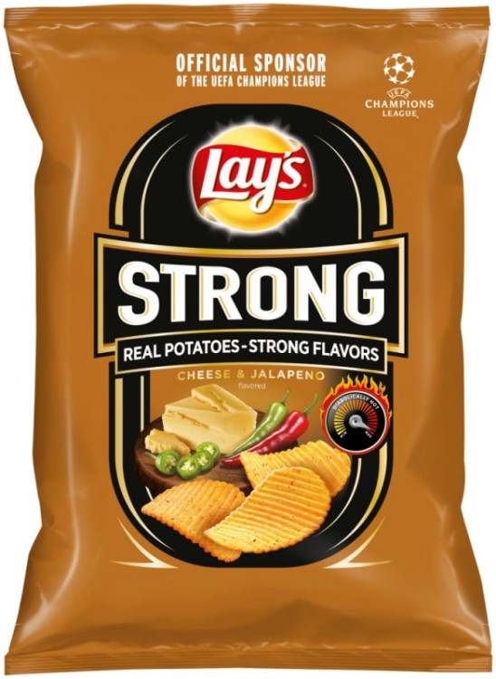 Chips Lays Strong Cheese Jalapeno 65g