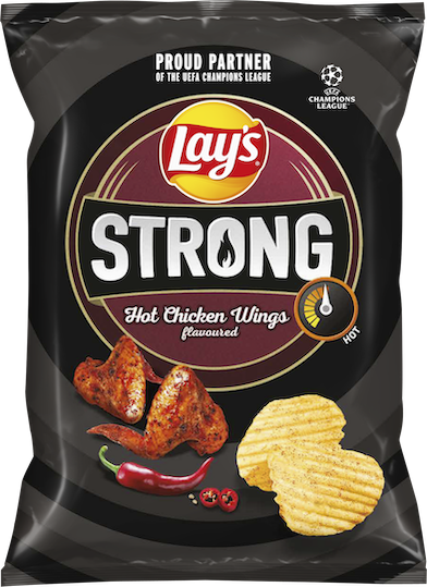 Chips Lays Strong Hot Chicken Wings 65g