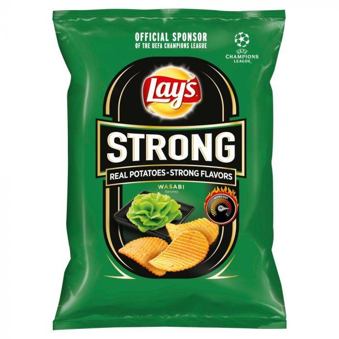 Chips Lays Strong Wasabi 77g