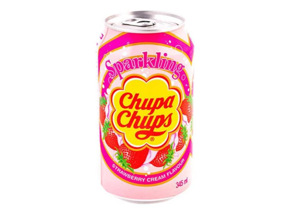 Chupa Chups Drink Strawberry Cream 0,345l
