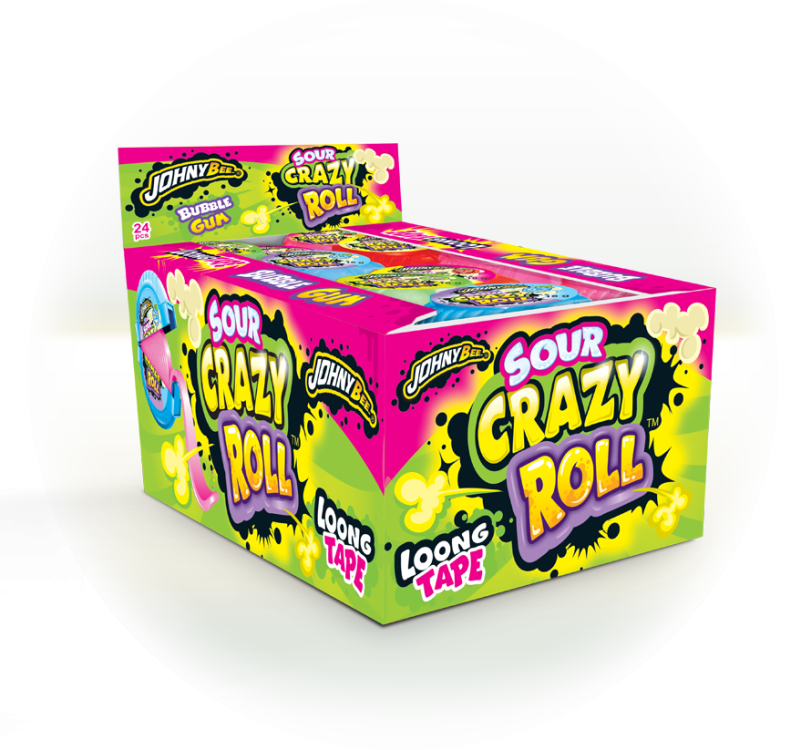 Crazy Roll Super Sour Tattoo 24x15g