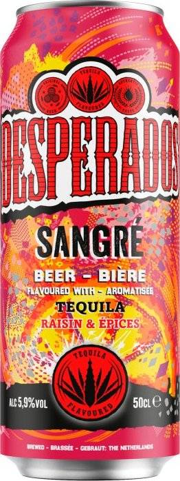 Desperados Sangré PLECH 0,5l