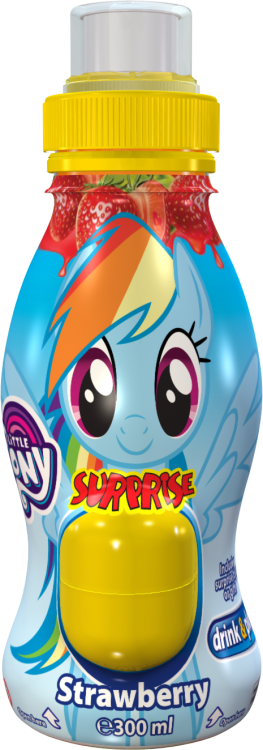 Disney Surprise Drink Little Pony Jahoda 0,5l