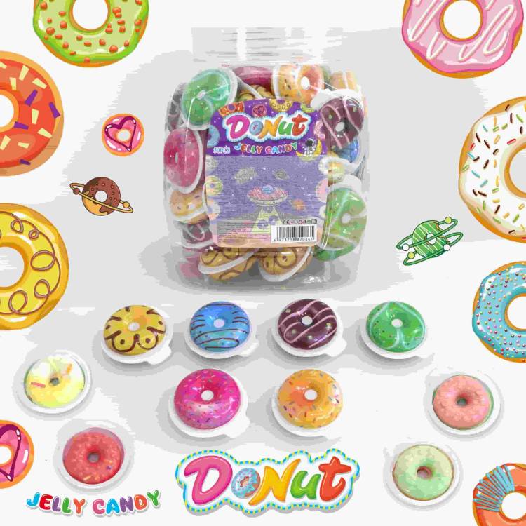 Donut Gummy Candy 50x10g