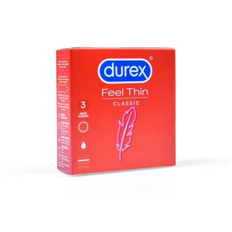 Durex Feel Thin Classic 3ks
