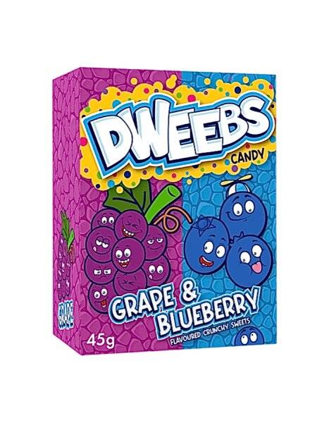 DWEEBS Grape & Blueberry 24x45g