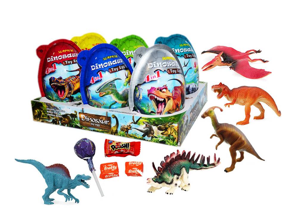 Egg Toy XXL Dinosaurus 6x20g