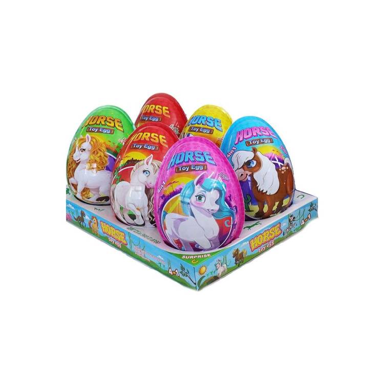 Egg Toy XXL Horse 6x20g