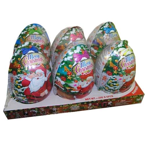 Egg Toy XXL Merry Christmas 6x20g