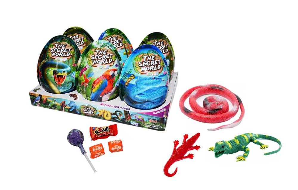 Egg Toy XXL Secret World 6x20g