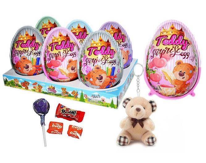 Egg Toy XXL Teddy 6x20g