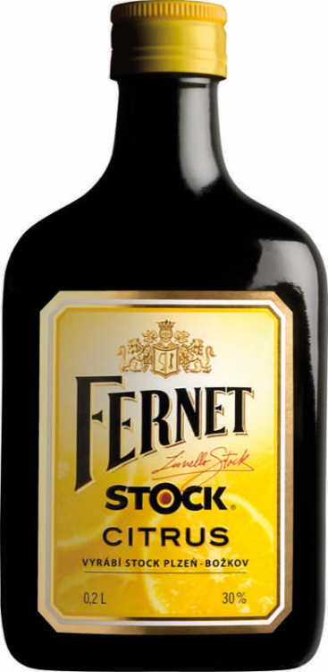 Fernet Stock Citrus 27% 0,2l