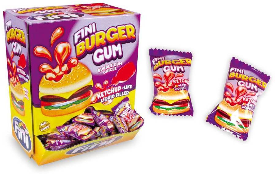 Fini Žvýkačky Burger 200x5g