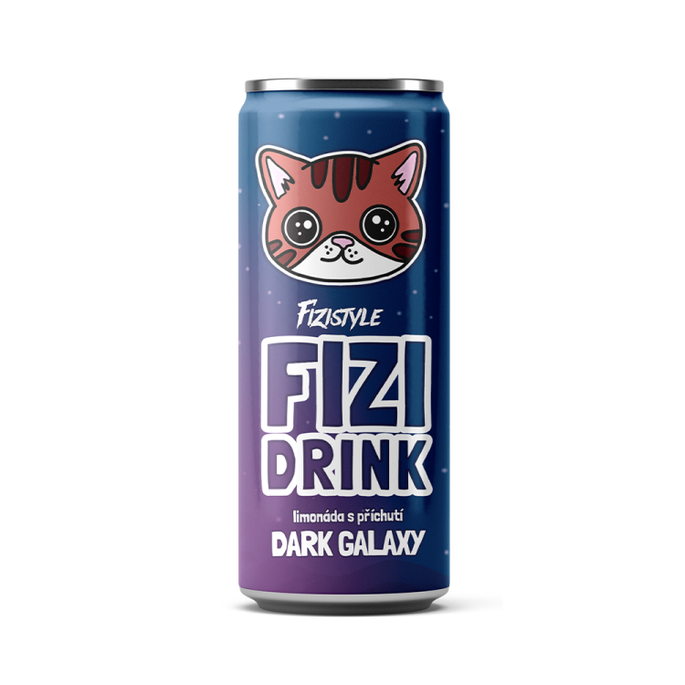 Fizi Drink Limonáda Dark Galaxy 0,25l
