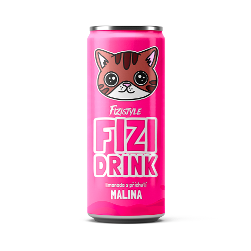 Fizi Drink Limonáda Malina 0,25l